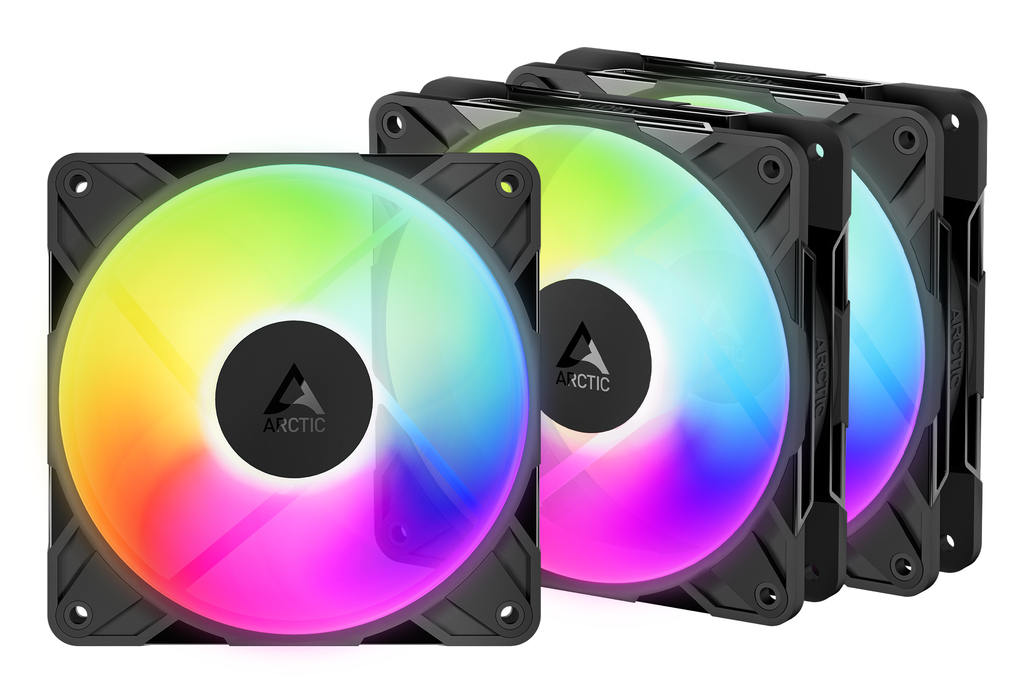 ARCTIC P12 Pro Reverse A-RGB - 3 Pack