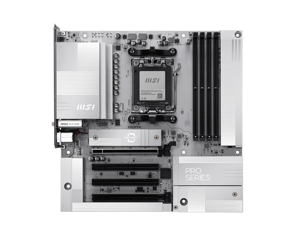 MSI AM5 PRO B850M-A WIFI PZ M-ATX