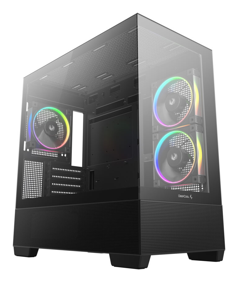 Obudowa Deepcool CG380 3F czarna (R-CG380-BKAGM3-G)