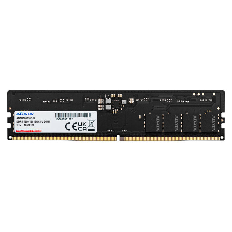 Pamięć ADATA DDR5, 8 GB, 5600MHz, CL46 (AD5U56008G-S)