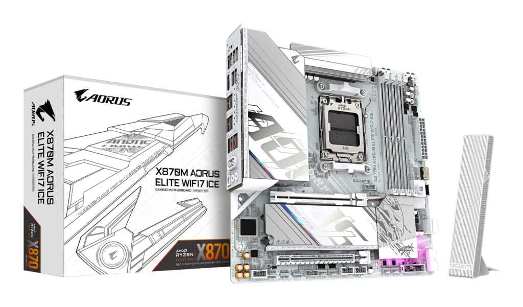 GIGABYTE X870M AORUS ELITE WIFI7 ICE