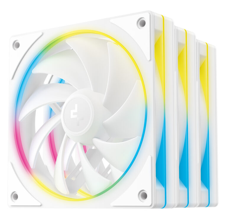 Wentylator Deepcool FL12R SE WH 3-pack (R-FL12RSE-WHAPN3-G)