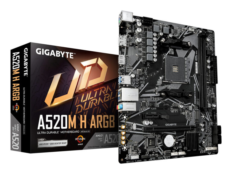 Płyta główna Gigabyte A520M H ARGB