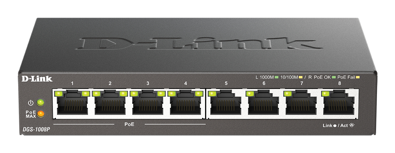 D-Link DGS-1008P/E