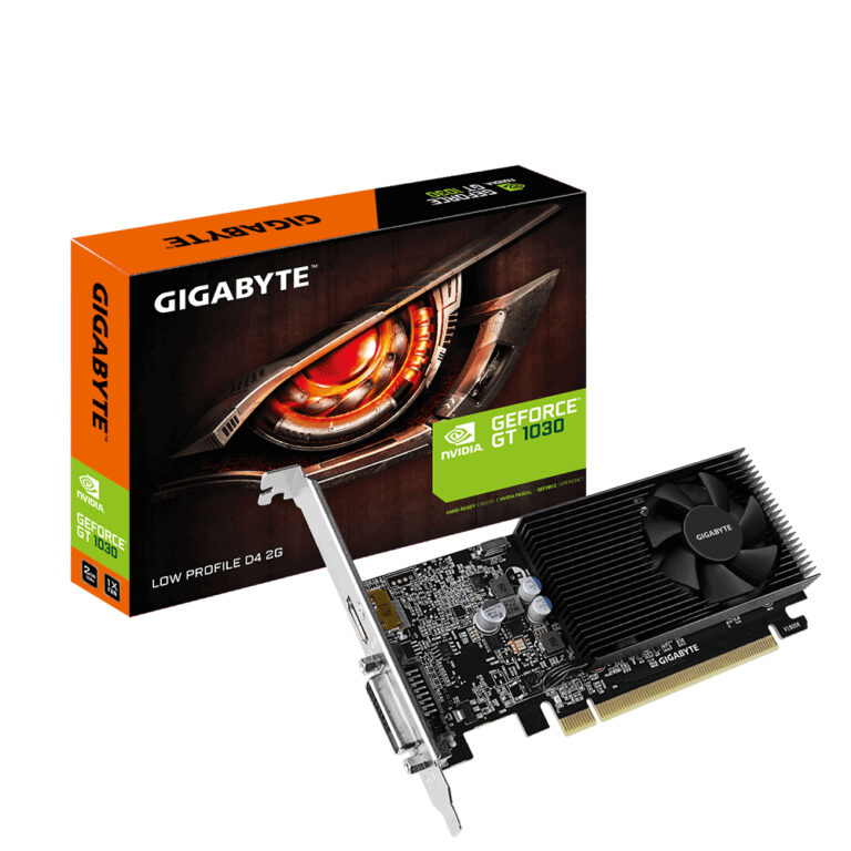 Karta graficzna Gigabyte GeForce GT 1030 Low Profile D4 2GB DDR4 (GV-N1030D4-2GL)