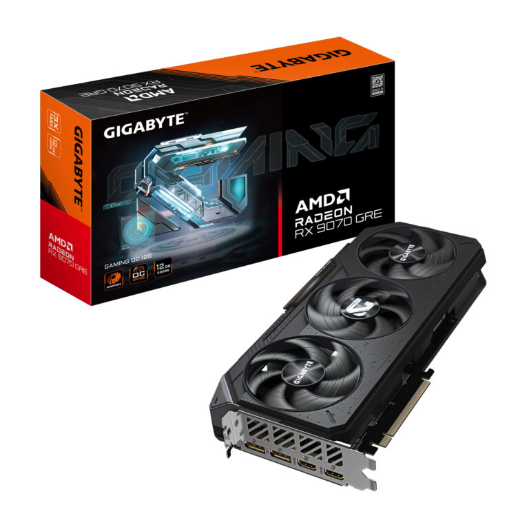 Karta graficzna Gigabyte Radeon RX 9070 GRE Gaming OC 12GB GDDR6 (GV-R907GREGAMING OC-12GD)