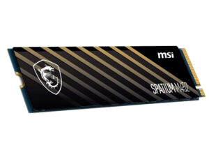 Dysk SSD MSI Spatium M452 500GB M.2 2280 PCI-E x4 Gen4 NVMe (S78-440K210-P83)