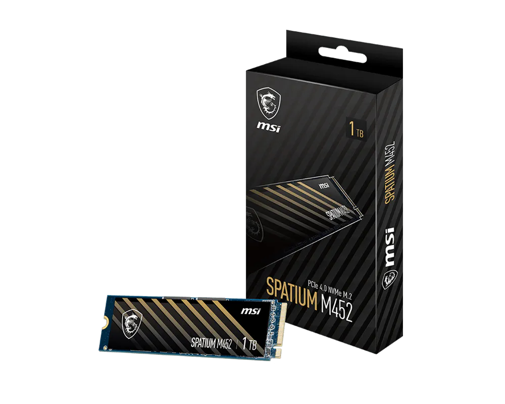 MSI SPATIUM M452 PCIE 4.0 NVME M.2 1TB