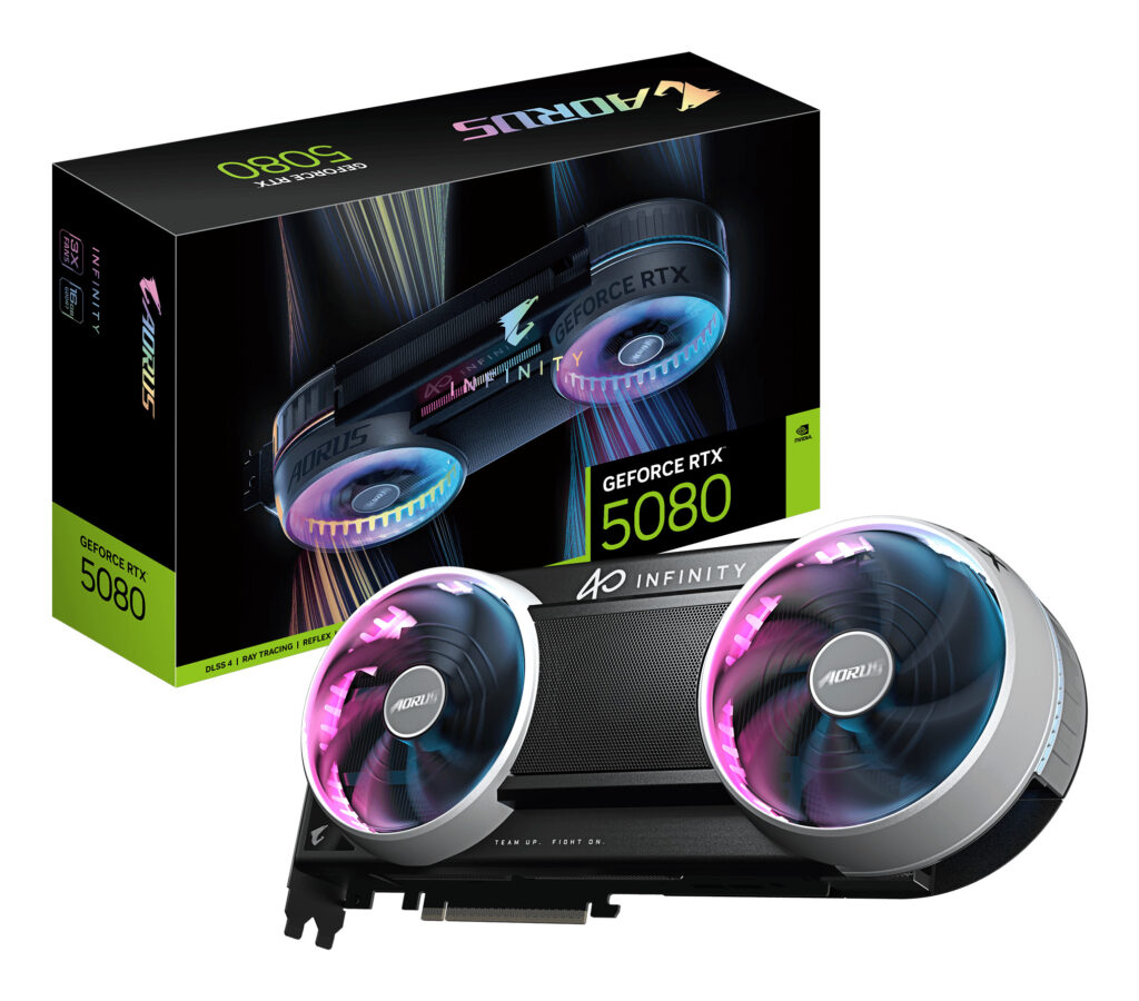 GIGABYTE AORUS GeForce RTX 5080 INFINITY 16G