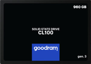 Dysk SSD GoodRam CL100 Gen3 960GB 2.5'' SATA III (SSDPR-CL100-960-G3)