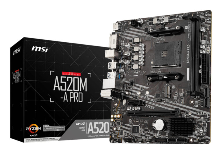 Płyta główna MSI A520M-A PRO