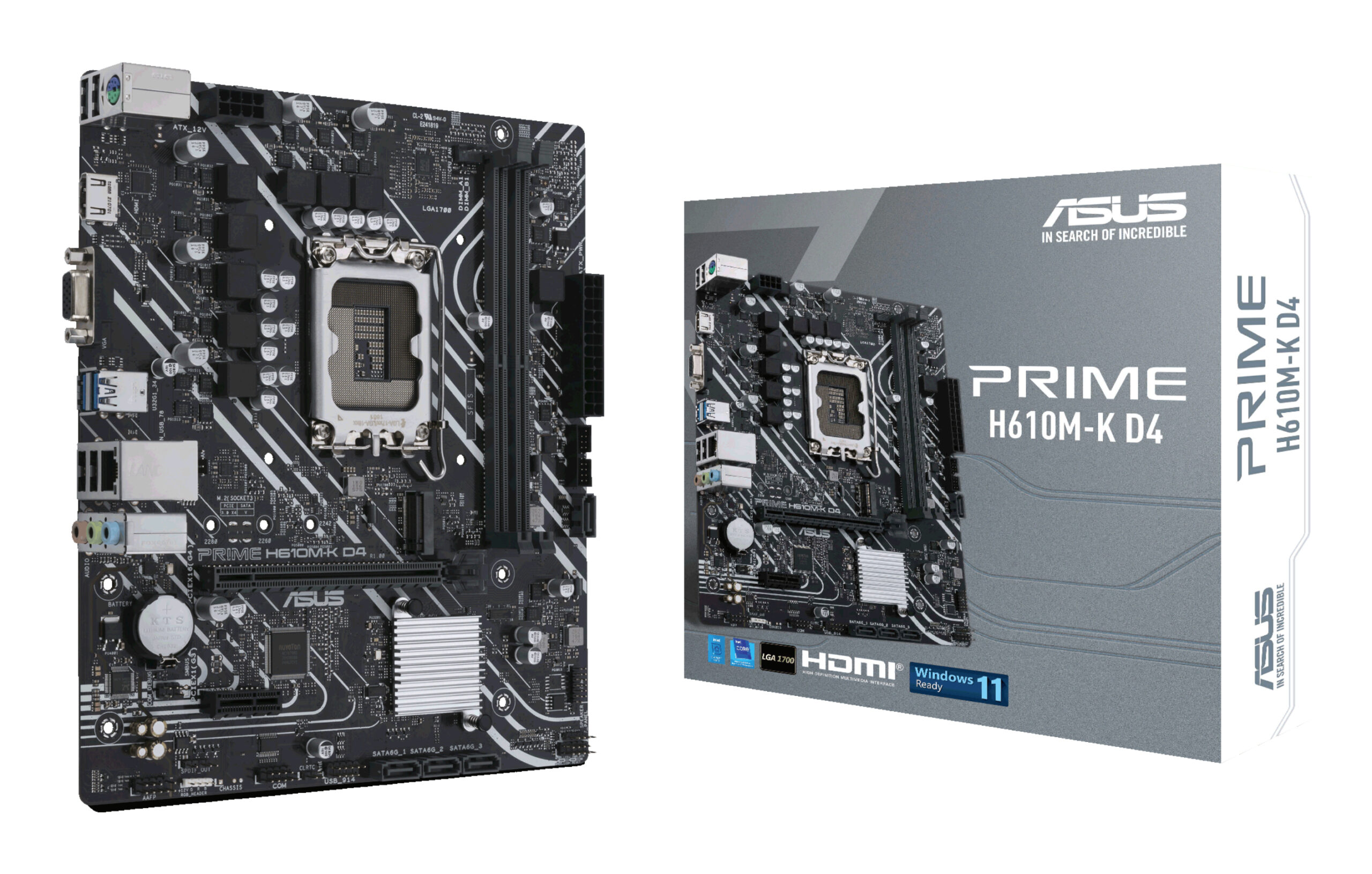 ASUS PRIME H610M-K D4