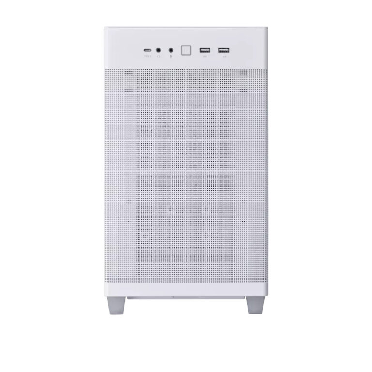 ASUS Prime AP201 Tempered Glass — biała obudowa micro ATX / Mini-ITX
