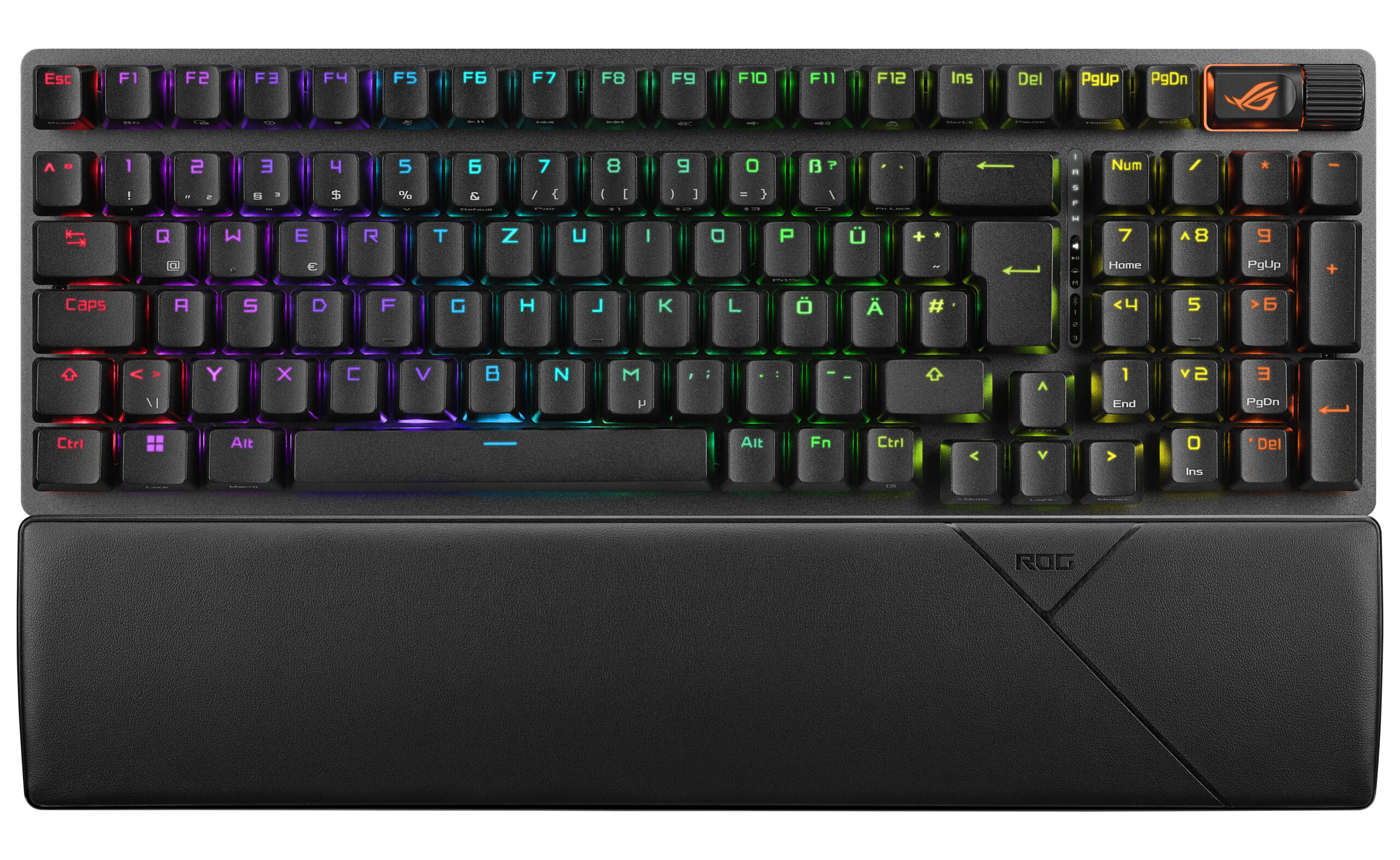 ASUS ROG Strix Scope II 96 Wireless NX Snow — klawiatura mechaniczna, US QWERTY