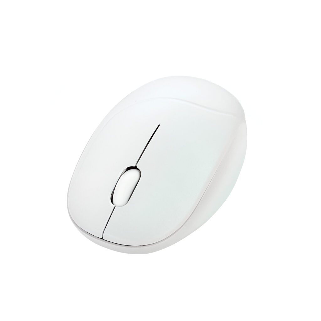 ASUS Fragrance Mouse MD101 — biała mysz bezprzewodowa, Bluetooth 5.3 i 2,4 GHz