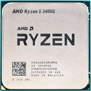RYZEN 5 3400G — zdjęcie procesora
