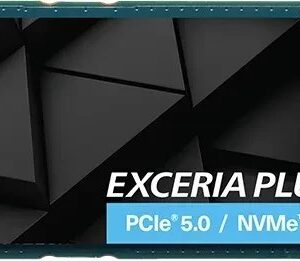 Dysk SSD Kioxia Exceria Plus G4 1TB M.2 2280 PCI-E x4 Gen5 NVMe (LVD10Z001TG8)