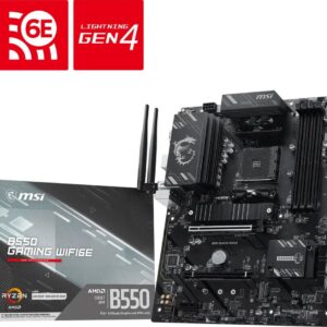 Płyta główna MSI B550 Gaming WIFI6E płyta główna AMD B550 Socket AM4 (594151)