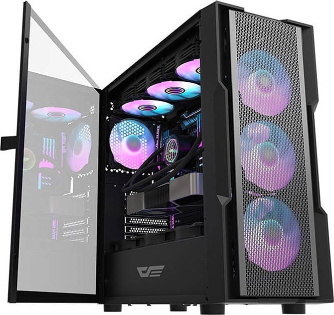 Obudowa Darkflash DK431 Mesh czarna