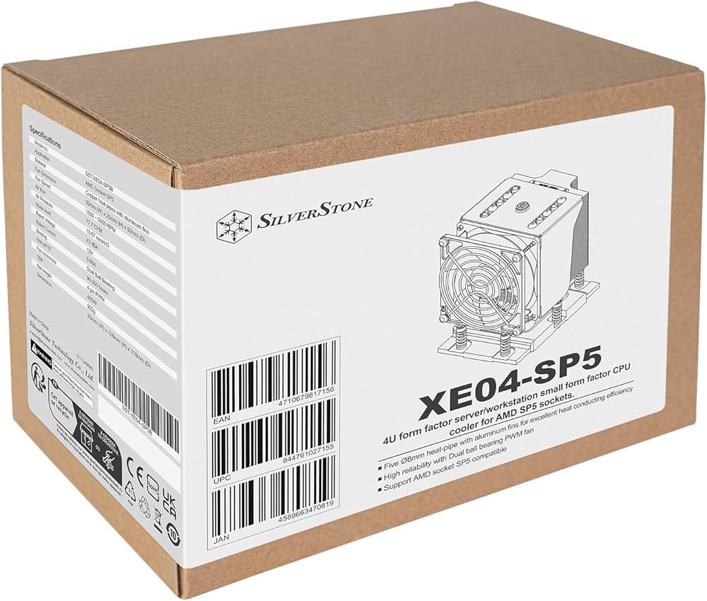 Chłodzenie CPU SilverStone SST-XE04-SP5B