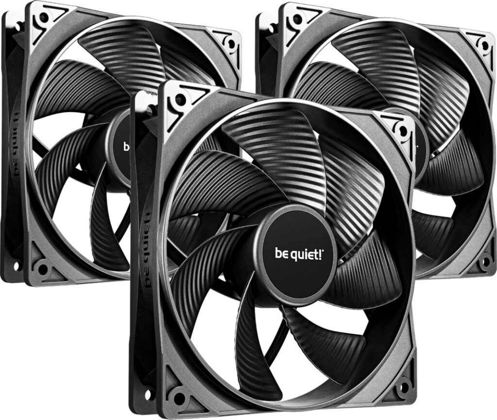 Wentylator Pure Wings 3 120mm PWM Reverse 3-pack (BL137)