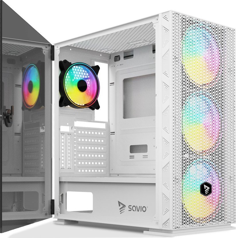 Obudowa Savio Raptor X1 (SAVGC-RAPTORWHITEX1)