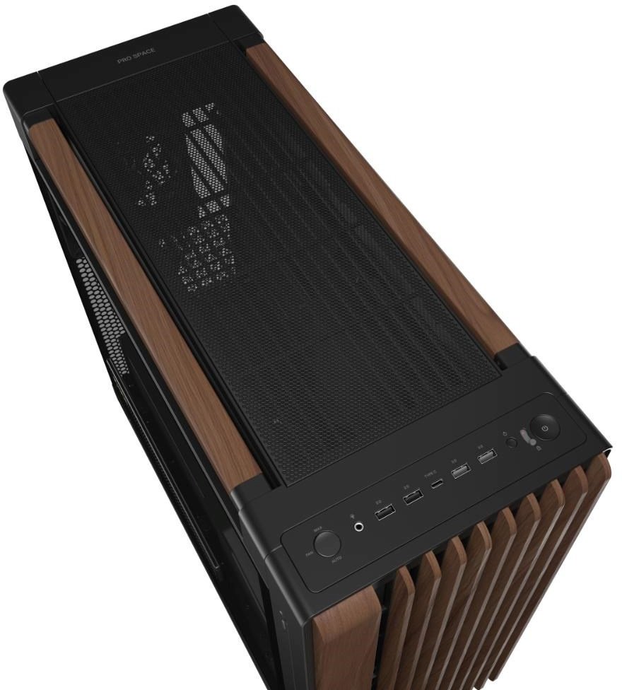 Obudowa Asus ProArt PA602 Wood brązowa (90DC00J0-B09030)