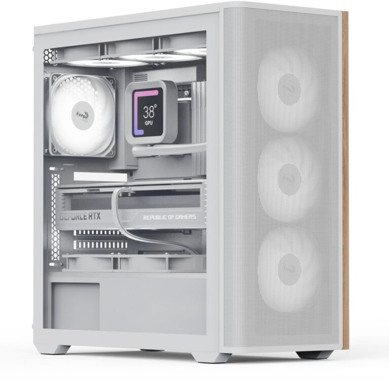 Obudowa Aerocool D501A Biały (ACCM-DS01043.21)