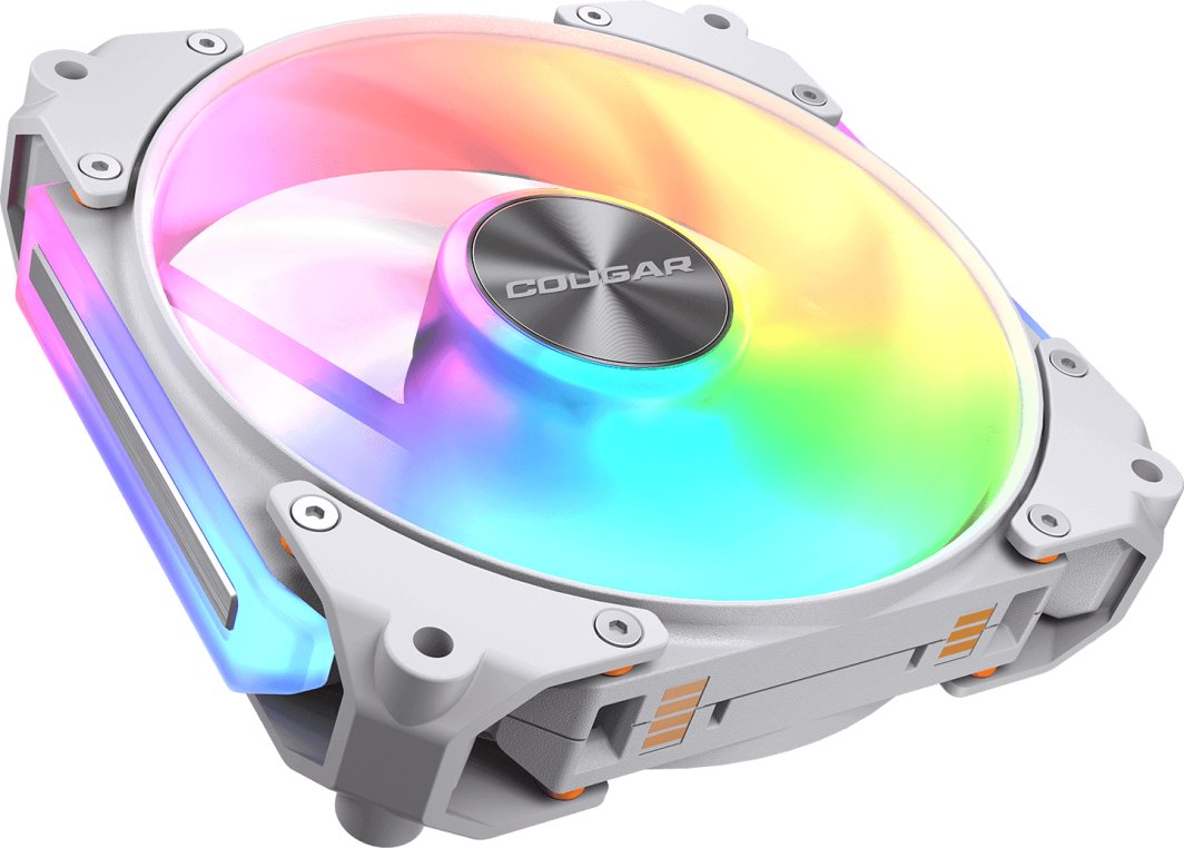 Wentylator Cougar Apolar 120 ARGB Reverse Blade Biały (CF-ARW12HW-RGB)