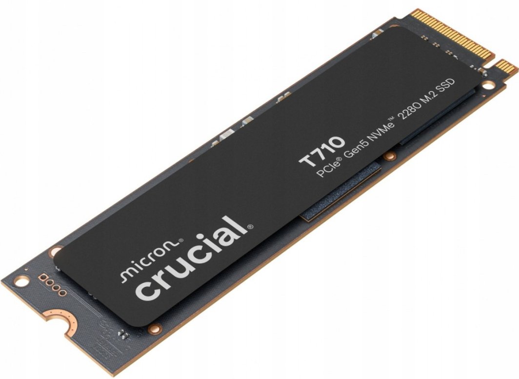 Dysk SSD Crucial T710 1TB M.2 2280 PCI-E x4 Gen5 NVMe (CT1000T710SSD8)
