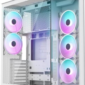 Obudowa Modecom Space XL ARGB 5F biała (AT-SPACE-XL-5F-ARGB-20)