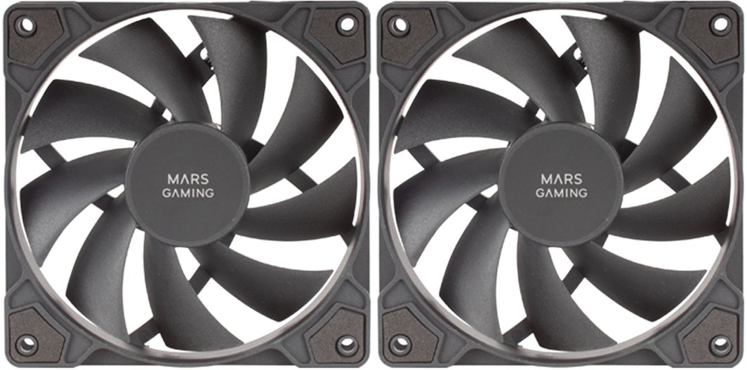 Wentylator Mars Gaming Mars Gaming MFPROX2 2x 120mm PC Case Fan