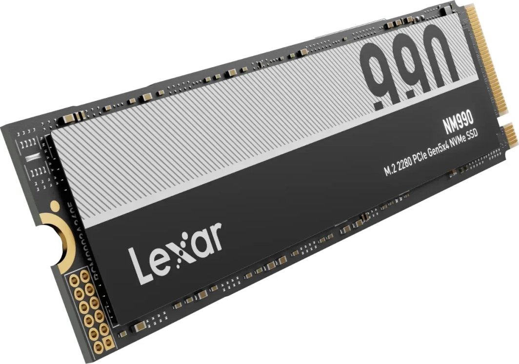 Dysk SSD Lexar NM990 4TB M.2 2280 PCI-E x4 Gen5 NVMe (LNM990X004T-RNNNG)