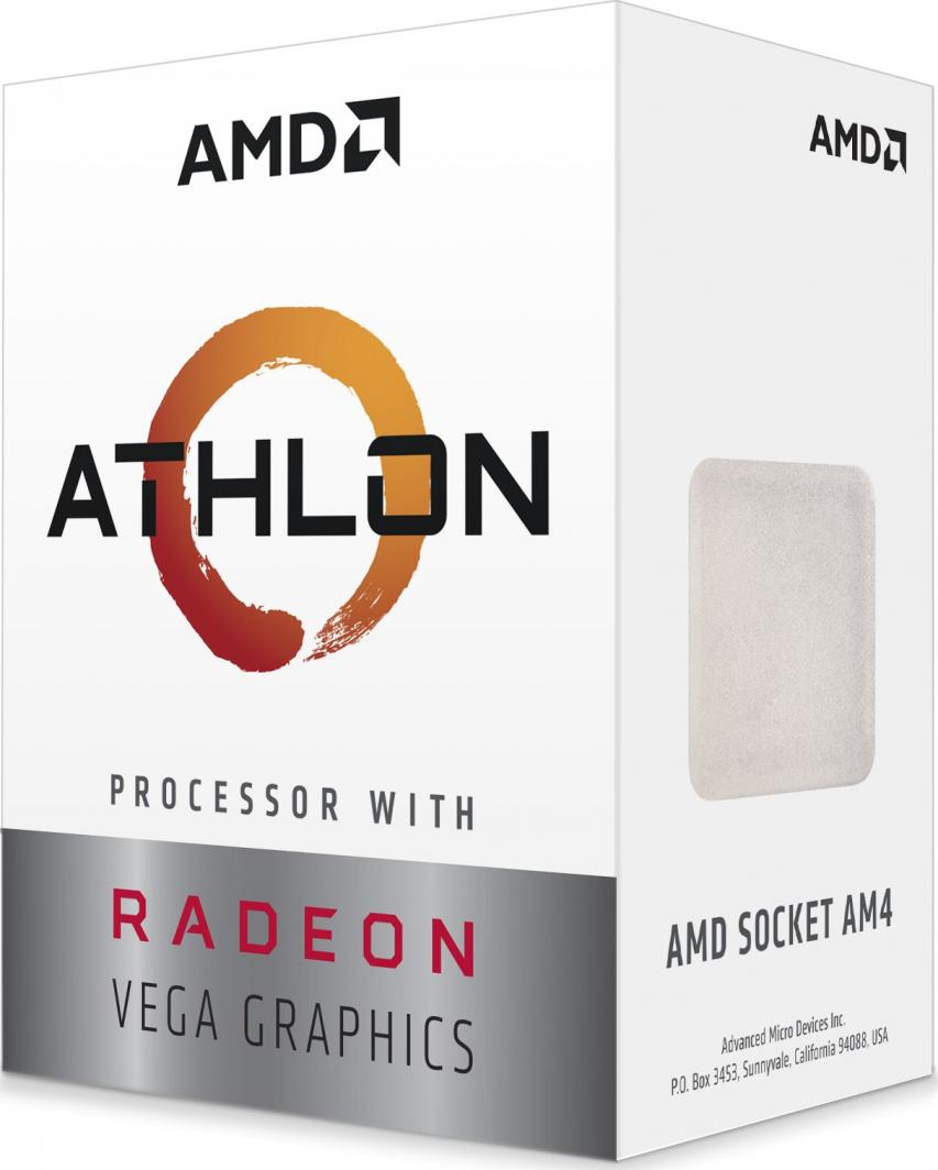 Procesor AMD Athlon 3000G, 3.5 GHz, 4 MB, BOX (YD3000C6FHBOX)
