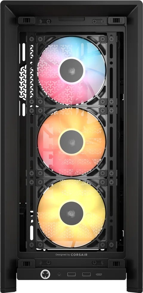 Obudowa Corsair Frame 4000D RS ARGB czarna (CC-9011296-WW)