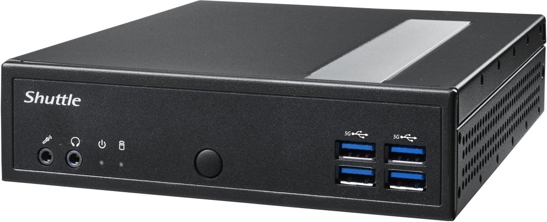 Obudowa Shuttle DL40N Intel N150 Czarny