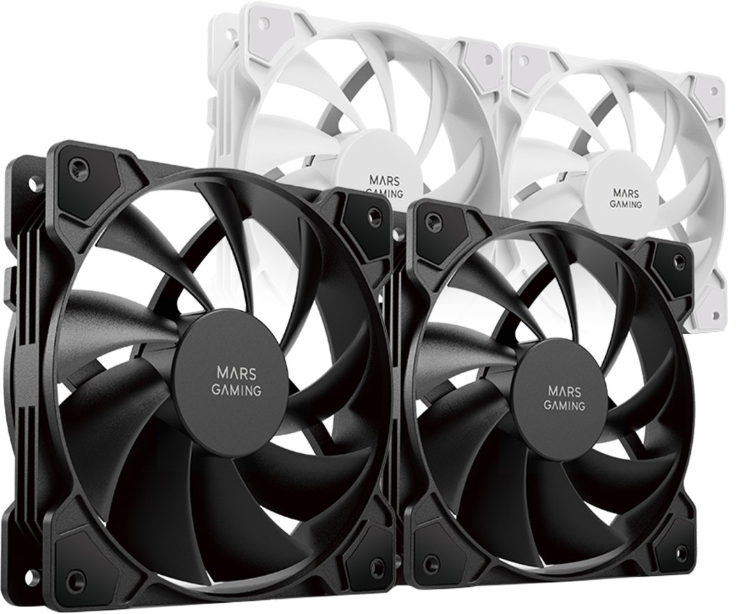 Wentylator Mars Gaming Mars Gaming MFPROX2 2x 120mm PC Case Fan