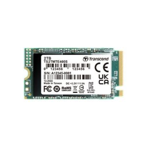 Dysk SSD Transcend MTE400S 2TB M.2 2242 PCI-E x4 Gen3 NVMe (TS2TMTE400S)