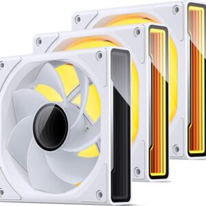 Wentylator Jonsbo ZK-120WR Reverse PWM A-RGB 120 mm Biały 3in1 (ZK-120WR 3 IN 1)