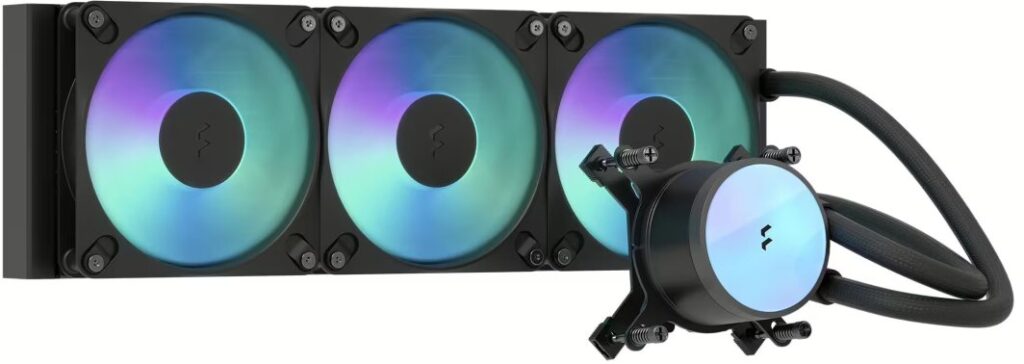Chłodzenie wodne Fractal Design Radius 360 RGB Black (FD-W-RA1-3602)