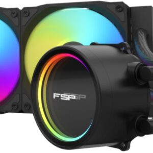 Chłodzenie wodne FSP/Fortron FSP WAK AE24 B 240mm LGA:1851/AMD:AM5 ARGB All-in-One Black retail
