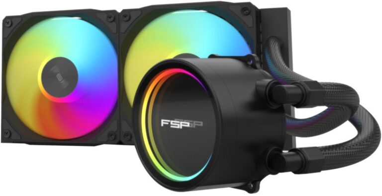 Chłodzenie wodne FSP/Fortron FSP WAK AE24 B 240mm LGA:1851/AMD:AM5 ARGB All-in-One Black retail