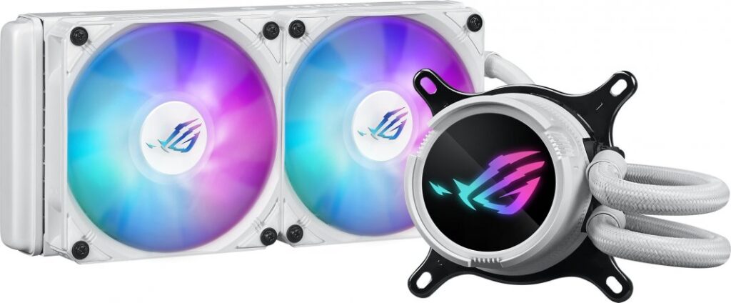 Chłodzenie wodne Asus ROG Strix LC III 240 ARGB White Edition (90RC00S2-M0UAY0)