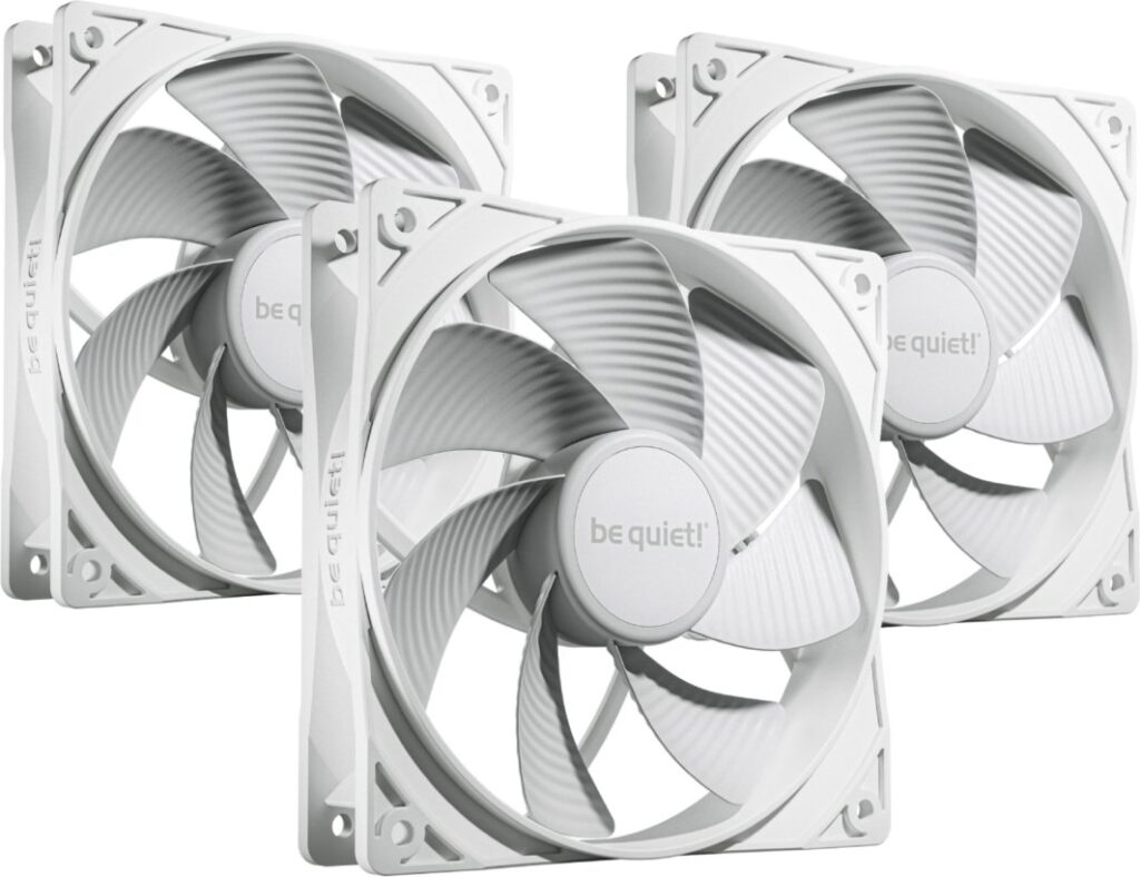 Wentylator be quiet! Pure Wings 3 120mm PWM Reverse Biały 3-pack (BL136)