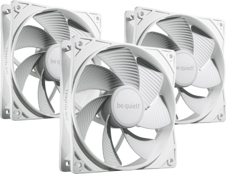 Wentylator be quiet! Pure Wings 3 120mm PWM Reverse Biały 3-pack (BL136)