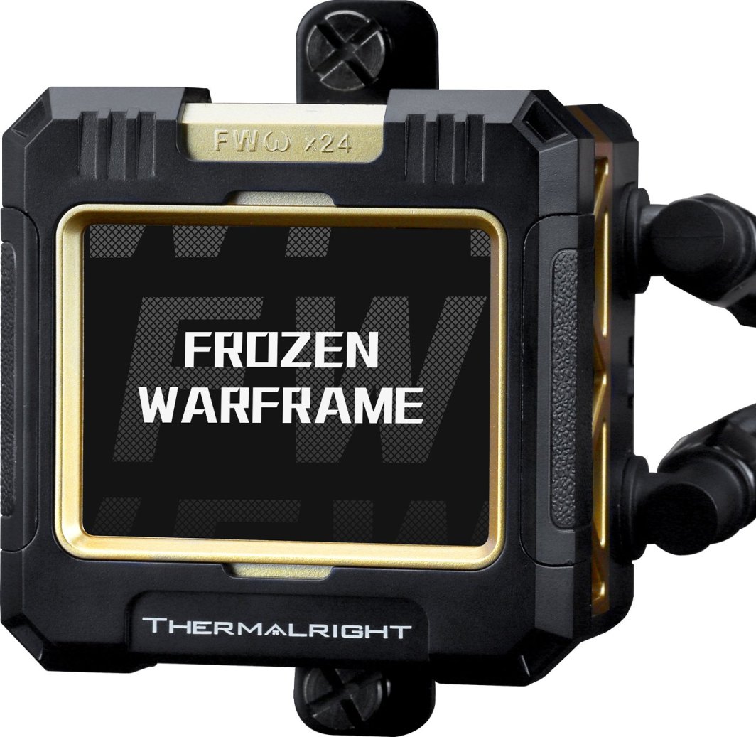 Chłodzenie wodne Thermalright Frozen Warframe 360 ARGB Czarne