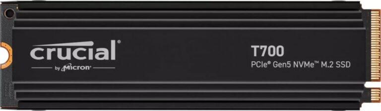 Dysk SSD Crucial T700 4TB M.2 2280 PCI-E x4 Gen5 NVMe (CT4000T700SSD5)
