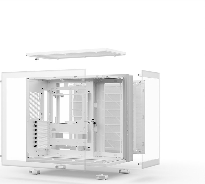 Obudowa be quiet! Light Base 600 DX ARGB biała (BGW66)