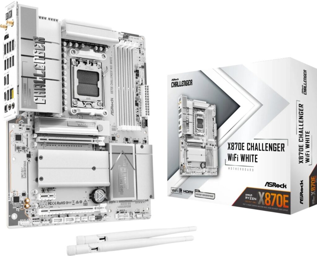 Płyta główna ASRock X870E CHALLENGER WIFI WHITE