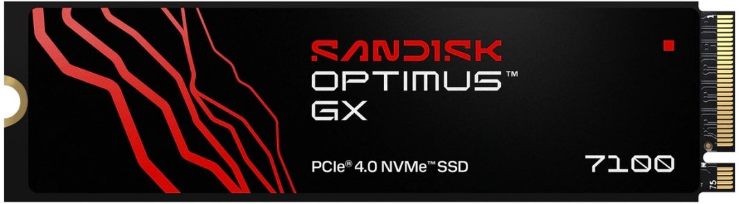 Dysk SSD SanDisk Optimus GX 7100 500GB M.2 PCIe 4.0 NVMe (SDSP71500GAN-000E0)